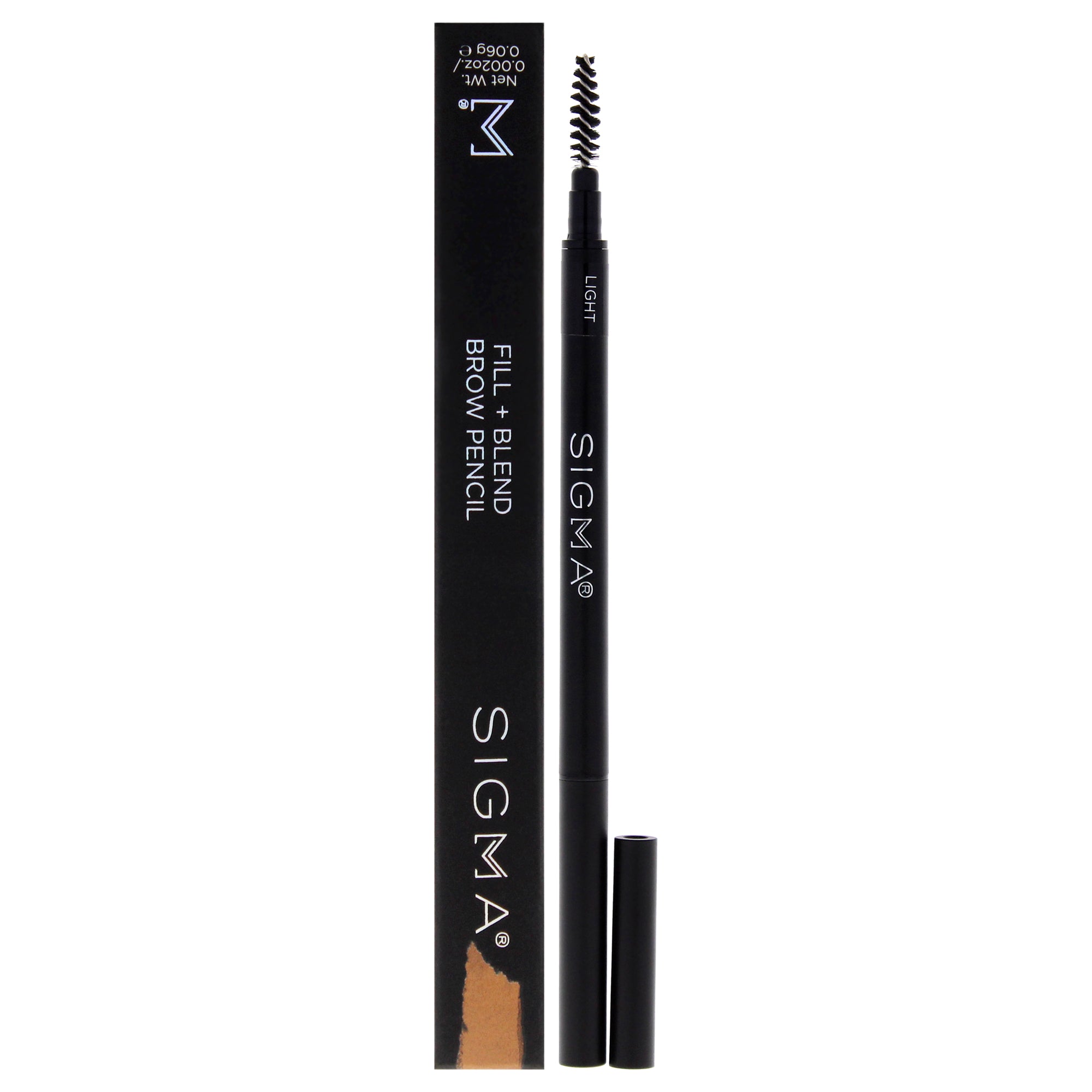 

Карандаш для бровей Fill Plus Blend Brow Pencil - Light от SIGMA для женщин - 0,002 унции Sigma, Clear/Transparent