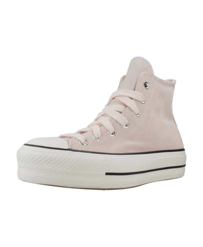 Высокие кроссовки с завышенной талией Converse, розовый — фото 2