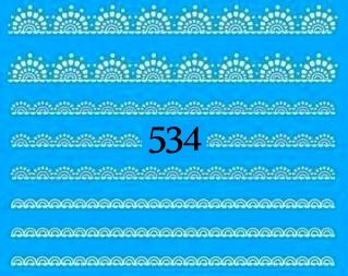 

Водные наклейки для ногтей - №534, Raisin