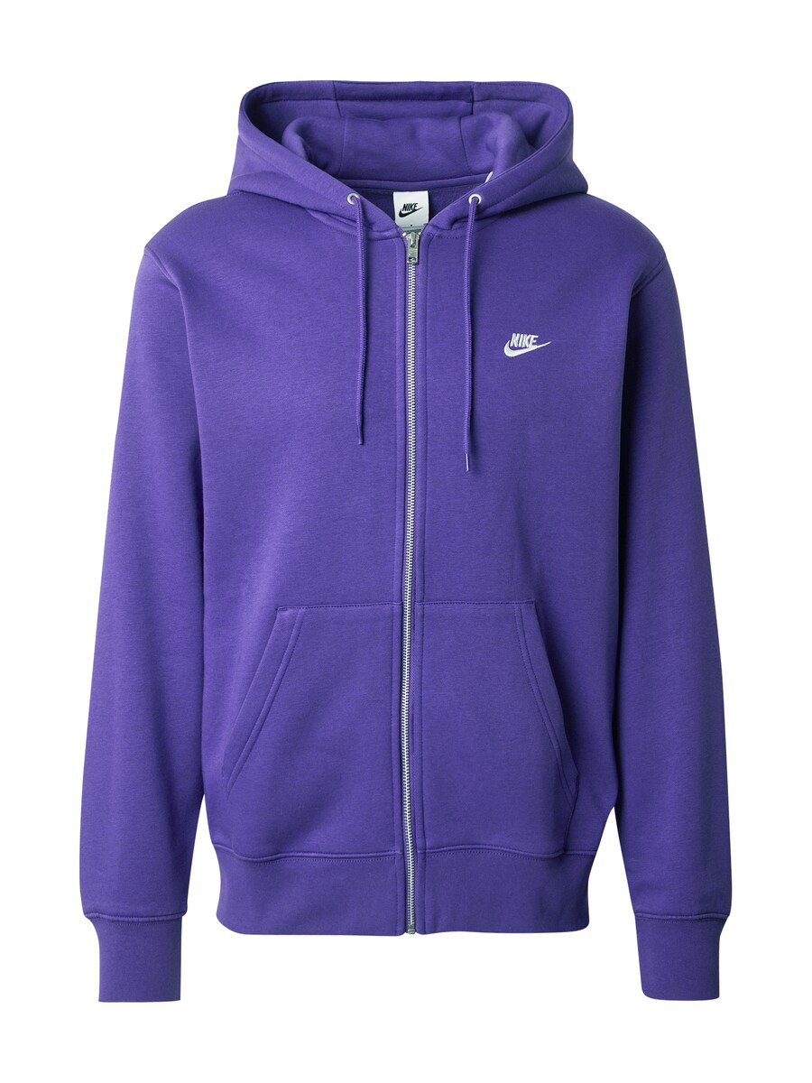 

Толстовка с капюшоном на молнии Nike Sportswear CLUB, цвет violet