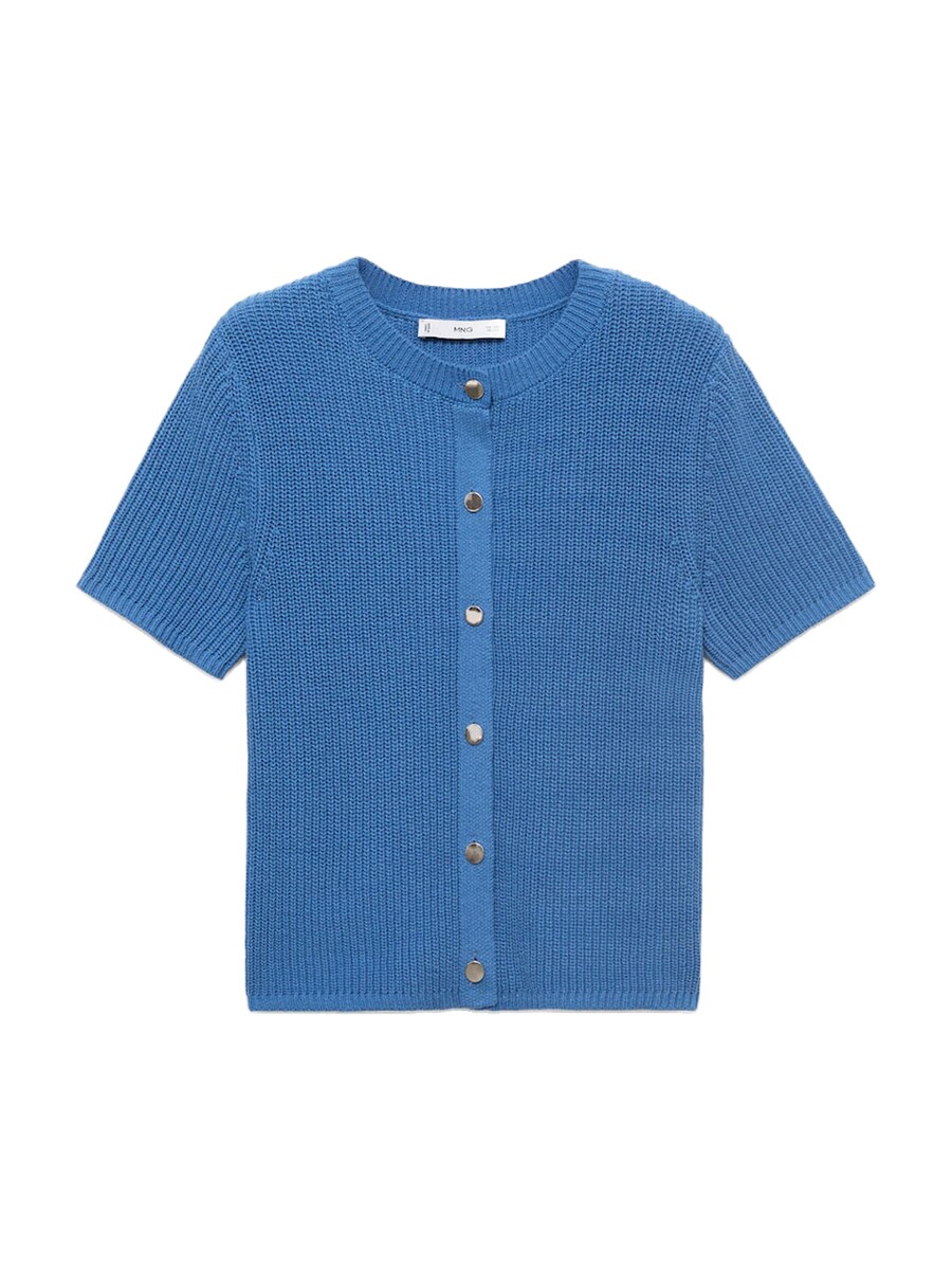 

Вязаный кардиган MANGO TOTI, Blue