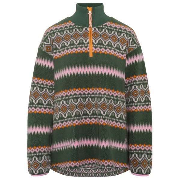 

Женский флисовый пуловер Ruthie среднего слоя с застежкой-молнией на половину длины Kari Traa, Thyme