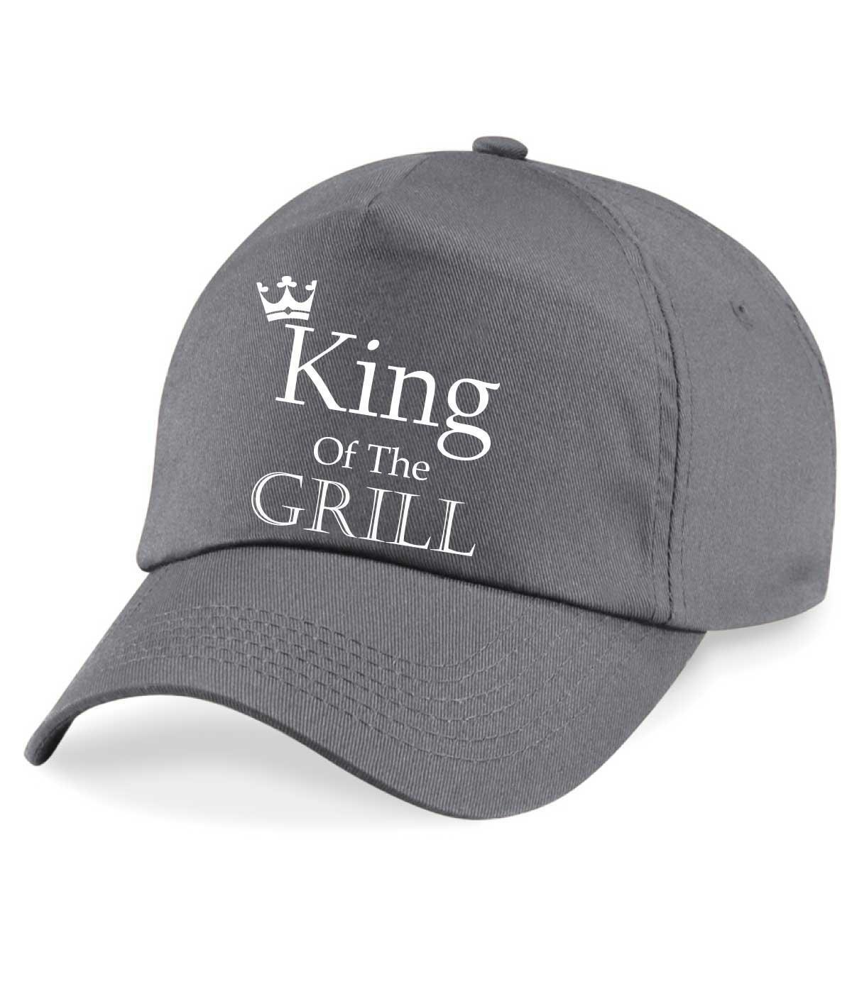 

Бейсбольная кепка King Of The Grill для барбекю 60 SECOND MAKEOVER, серый