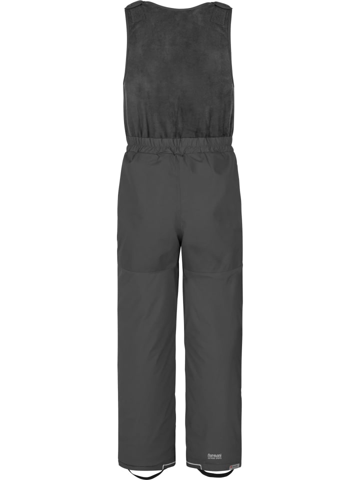 Normani Outdoor Sports Детские зимние брюки Carmacks антрацитового цвета — фото 2