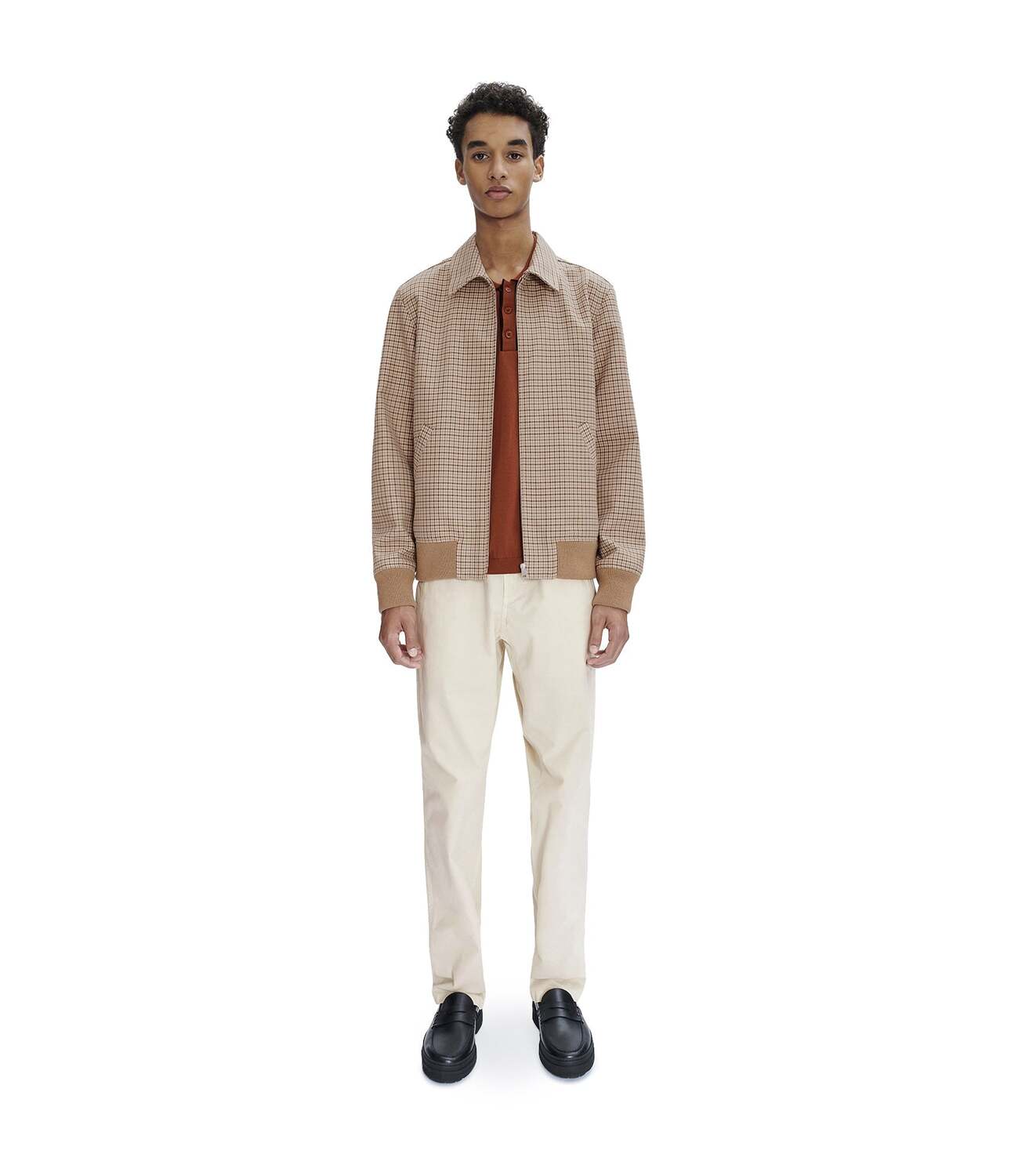 

куртка Sutherland BrodÃ APC, цвет Dark Beige