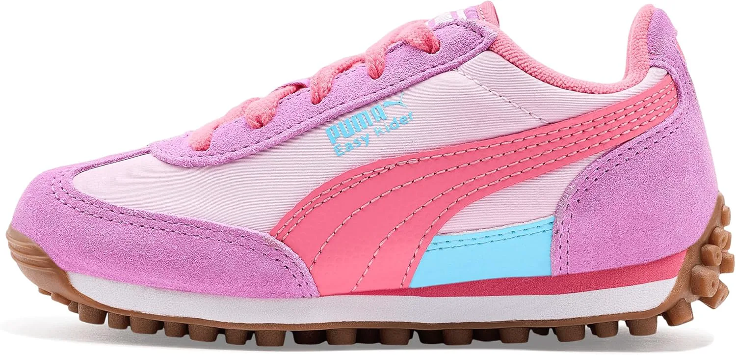 Кроссовки PUMA Easy Rider для детей (маленькие дети), унисекс, розовый/розовый — фото 4