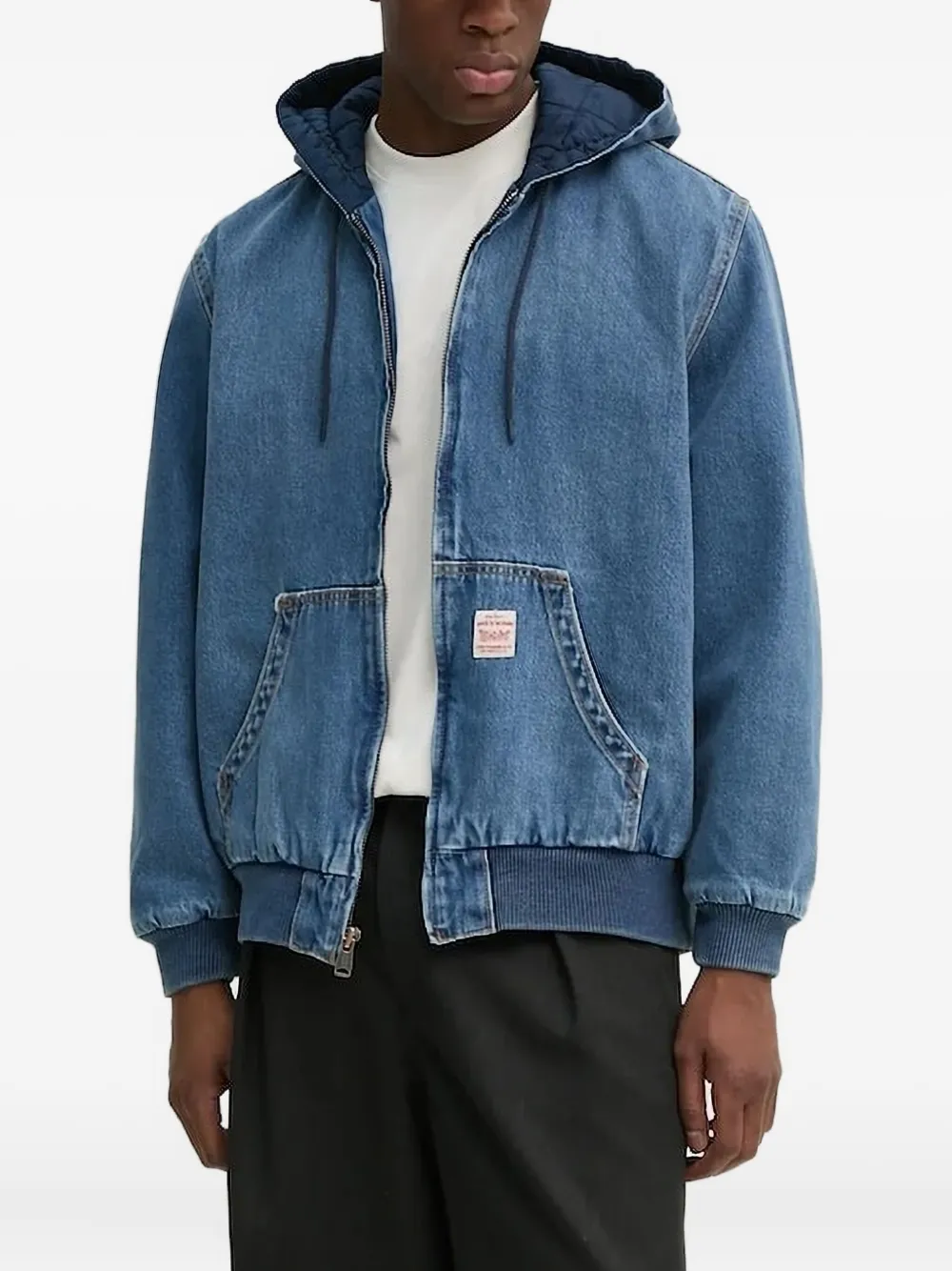 

Джинсовая куртка Potrero с капюшоном Levi'S, синий