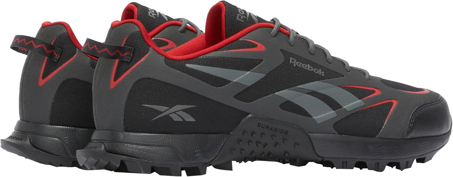 Кроссовки Reebok унисекс для взрослых в магазине Craze 3, черный/красный/серый — фото 3