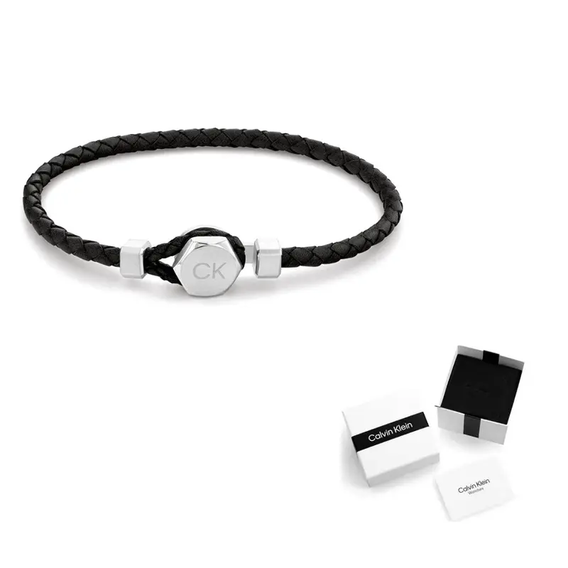 

Кожаный браслет для мужчин Calvin Klein
