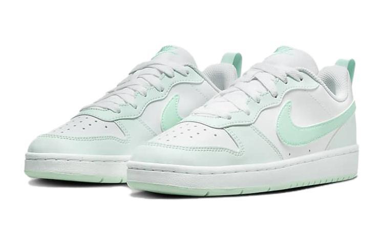 Детские кроссовки для скейтбординга Nike Court Borough Low GS, White/Volt/Light Lemon Twist/Black — фото 2