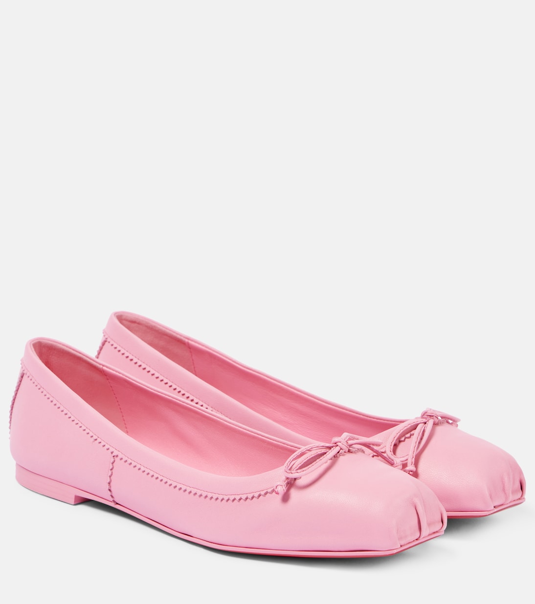 Балетки Mamadrague из кожи Christian Louboutin, Calipso/ Lin Calipso