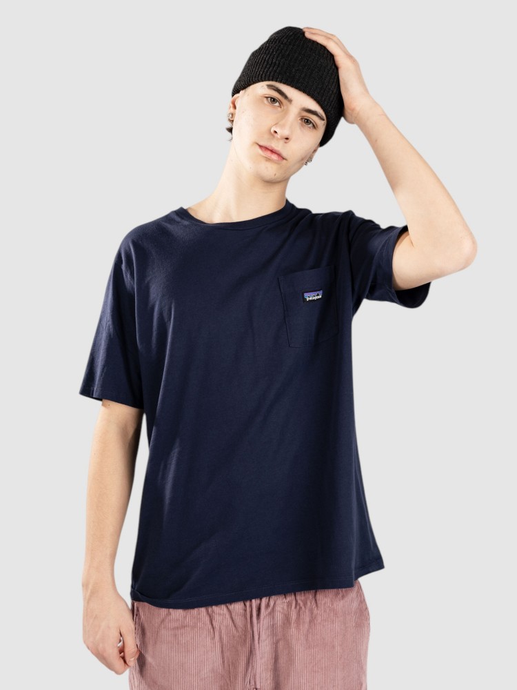

Футболка Patagonia Daily Pocket T-Shirt, new navy, Синий, Футболка Patagonia Daily Pocket T-Shirt, new navy