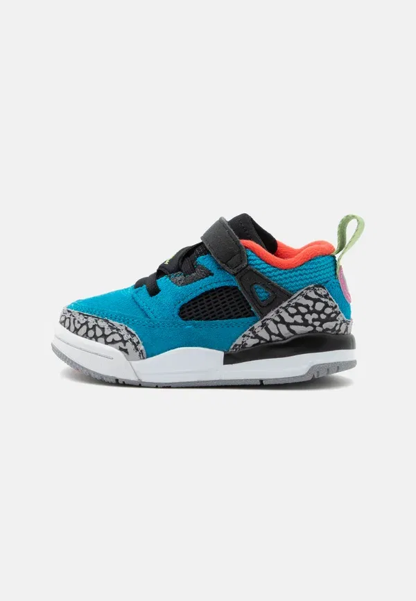 Кроссовки Spizike Jordan, нео-бирюзовый/ярко-зеленый/светло-малиновый/космическая фуксия/небесно-бирюзовый/цементно-серый — фото 2
