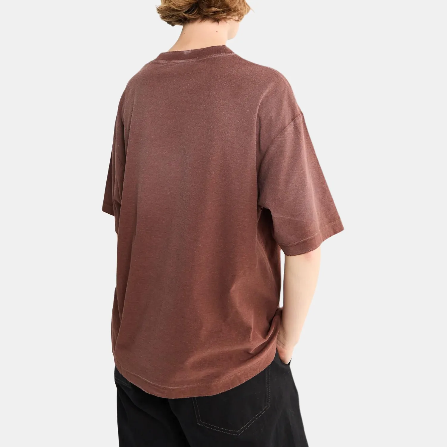 Футболка унисекс из коллекции 1996 SS26 Acne Studios, Chocolates Brown — фото 3