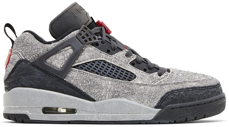 

Кроссовки Air Jordan Jordan Spizike Low 'Anthracite Gym Red', серый
