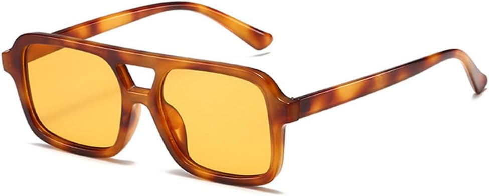 

Солнцезащитные очки с двойной перемычкой для женщин, прозрачные линзы Ocean Gradient, для мужчин, защита от УФ-излучения UV400, для занятий спортом на открытом воздухе, бега и езды на велосипеде generic, Amber Orange