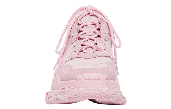 Кроссовки triple s sneaker 'allover logo - pink' Balenciaga, розовый — фото 3