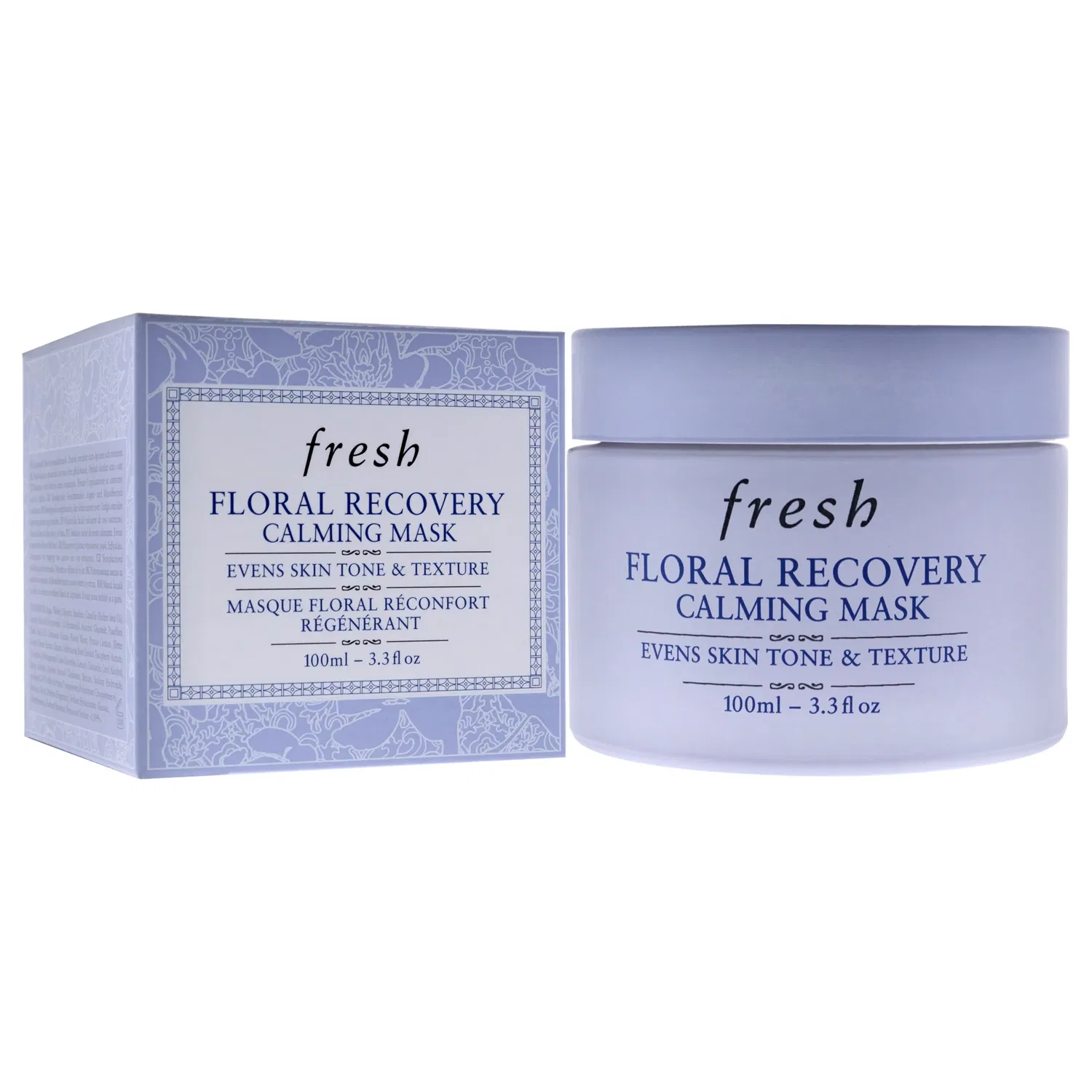 Восстанавливающая успокаивающая маска для лица Floral Recovery Calming Mask от Fresh for Women - 3,3 унции (98 г), 3.3 Oz — фото 3