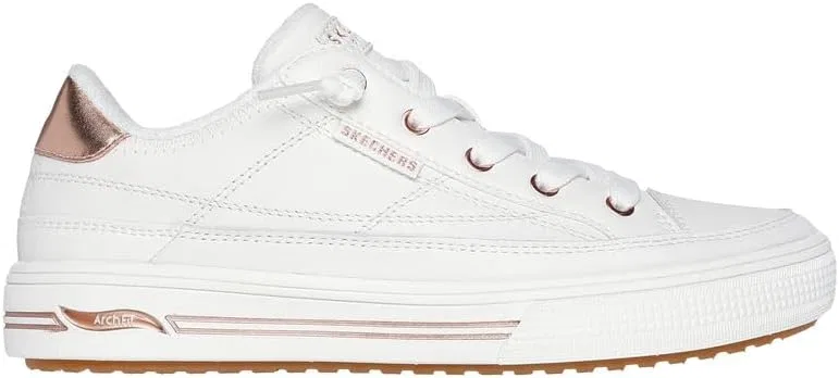 Женские кроссовки Skechers Arch Fit Arcade Lead The Way, White — фото 2