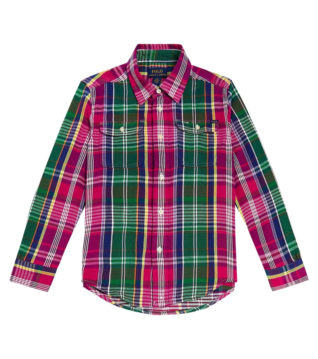 

Рубашка matlock в клетку из хлопка Polo Ralph Lauren Kids, мультиколор