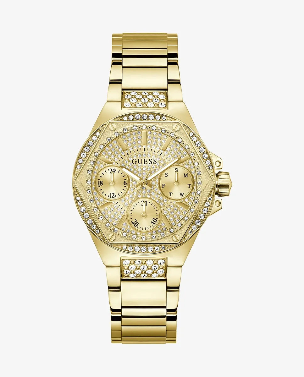 

Женские часы Envy GW0878L2 из стали и золотого ремешка Guess