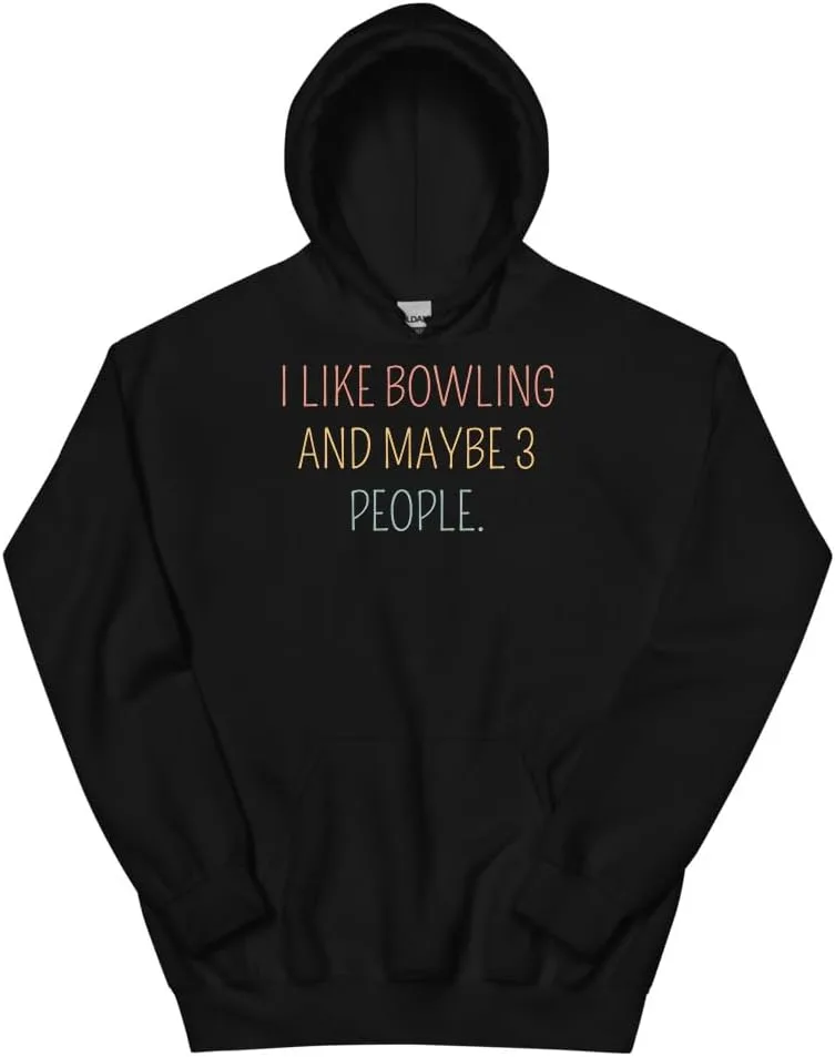 Бомбер I Like Bowling And Maybe 3 People #25D1A3