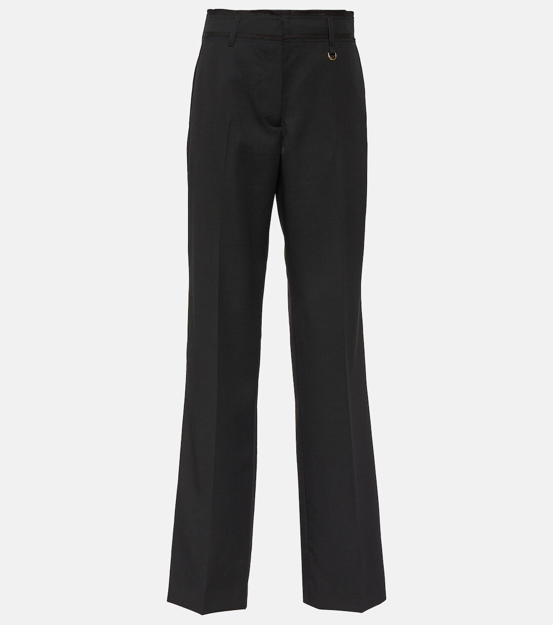 

Брюки Le Pantalon Ficelle из натуральной шерсти JACQUEMUS, черный
