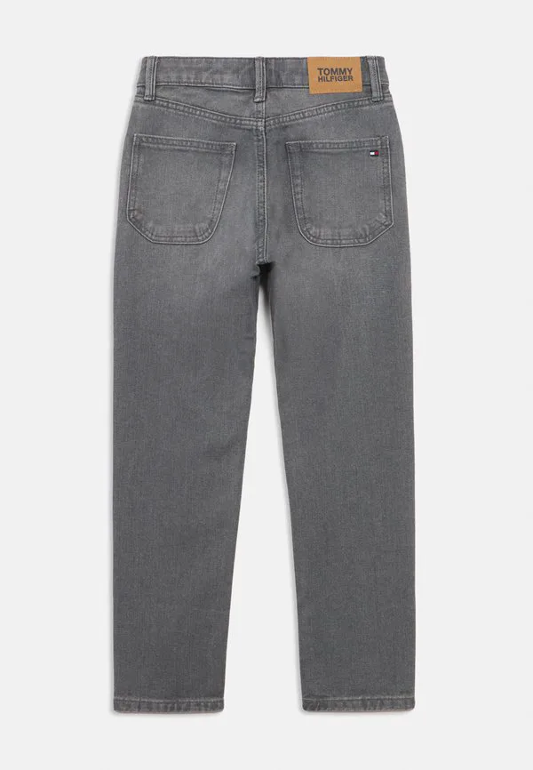 Джинсы прямого кроя с бахромой джинсы прямого кроя Tommy Hilfiger, Mid Grey — фото 2