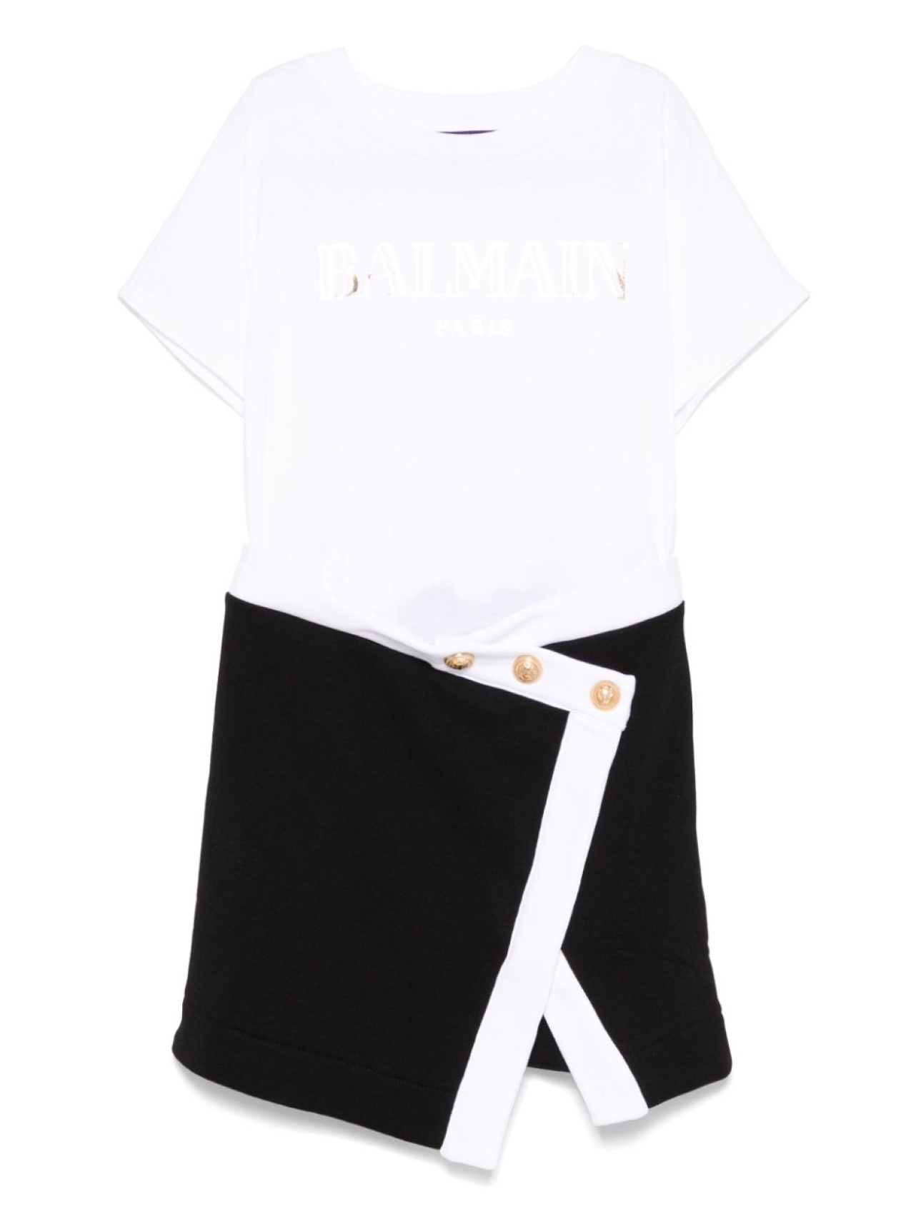 

Balmain Kids платье с юбкой, белый
