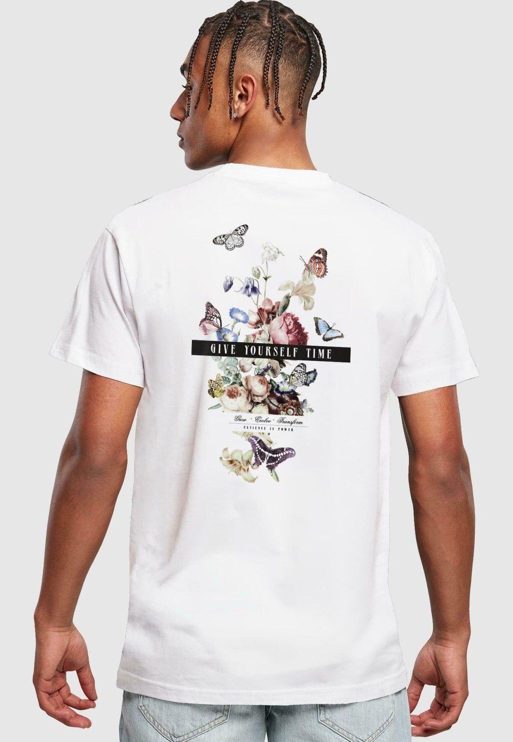 

Футболка с принтом Give Yourself Time Tee Mister Tee, белый
