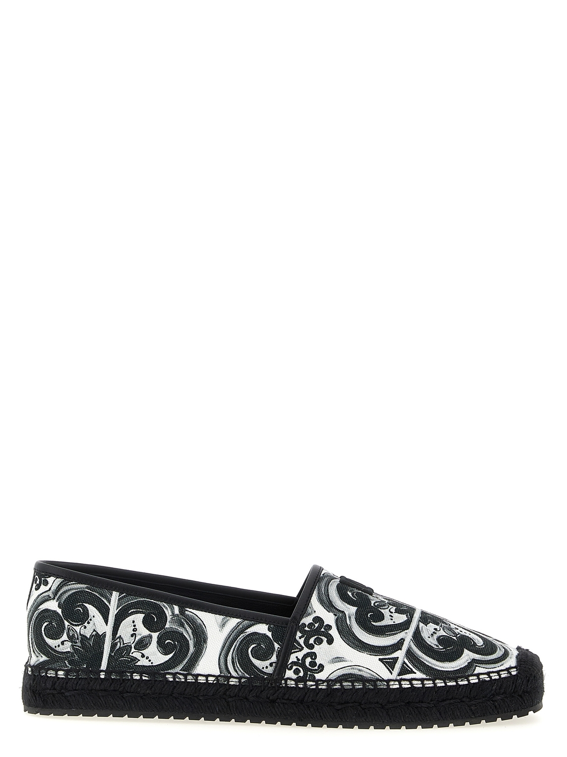 

Эспадрильи «Майолика» DOLCE & GABBANA, черный