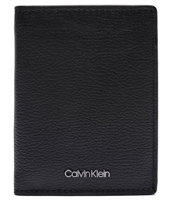 

Кожаный кошелек Calvin Klein, черный