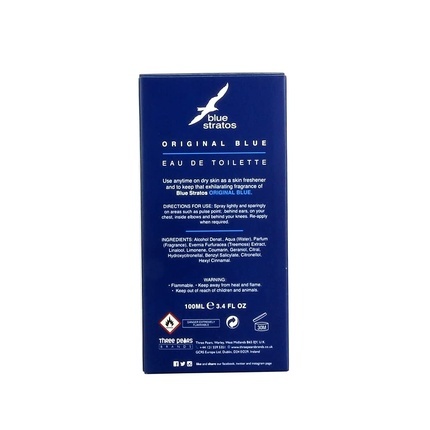 Мужская туалетная вода Blue Stratos Eau de Toilette 100ml — фото 2