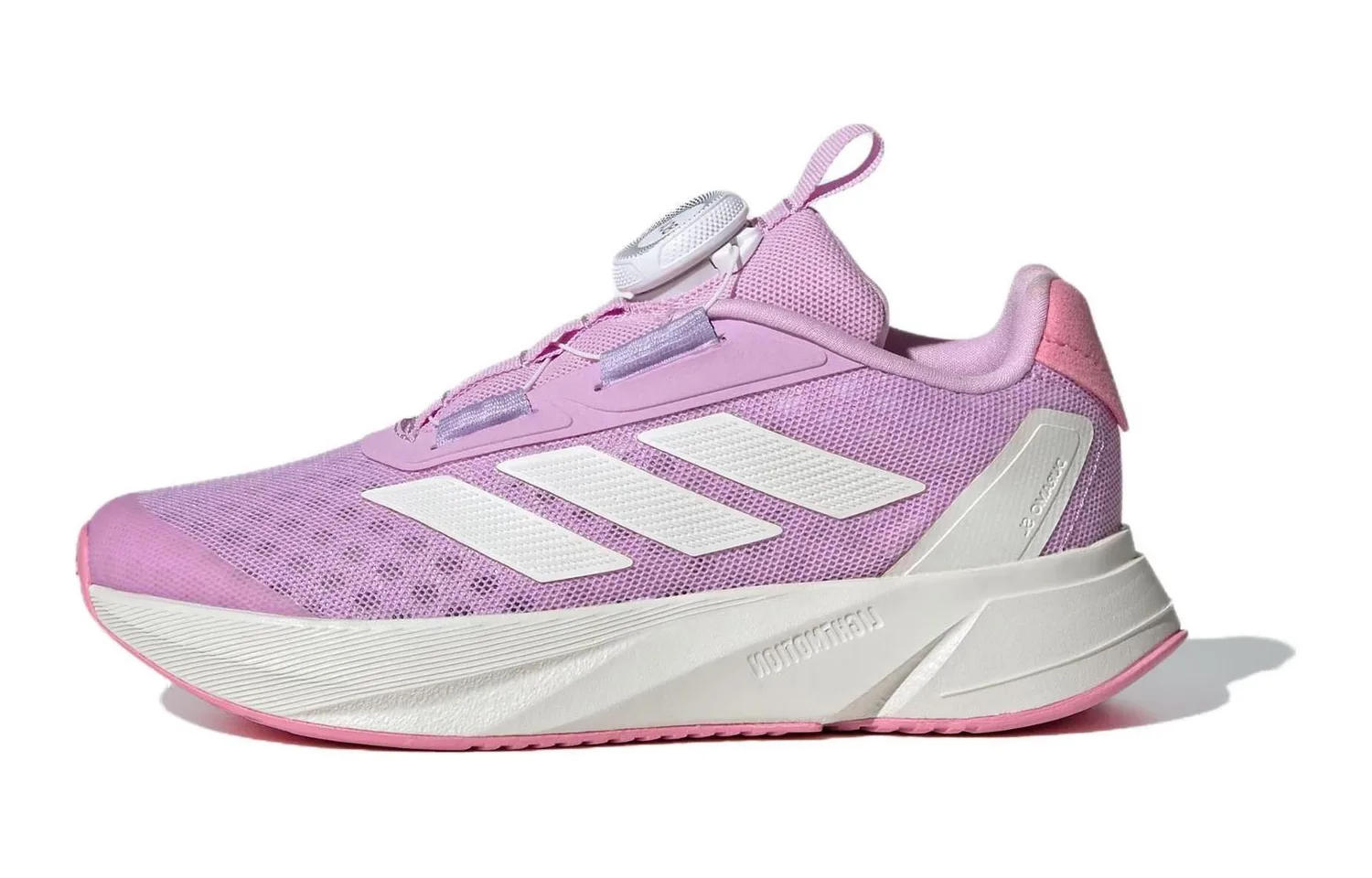 Adidas Детские повседневные кроссовки Duramo Sl с низким верхом, нескользящие, износостойкие, дышащие, цвет purple pink
