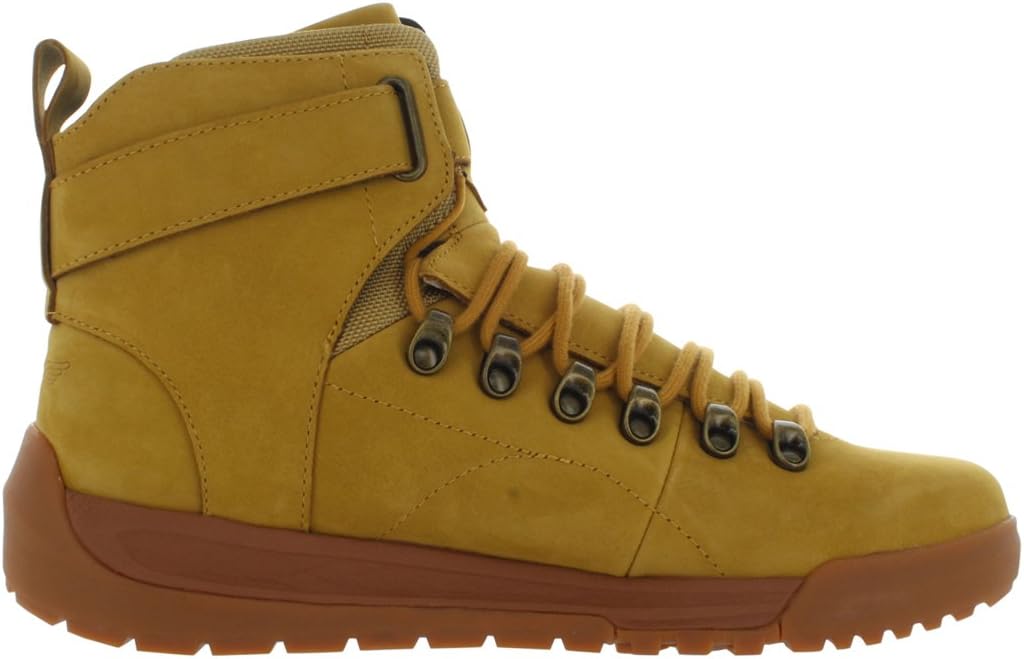 Мужские кожаные кроссовки-бутсы Creative Recreation Baretto, Wheat Gum — фото 3