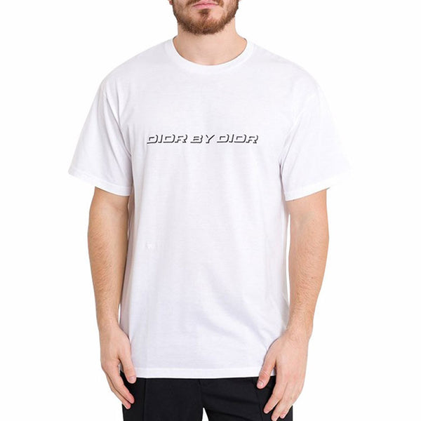 Футболка homme embroidery logo printing male white Dior, белый — фото 3