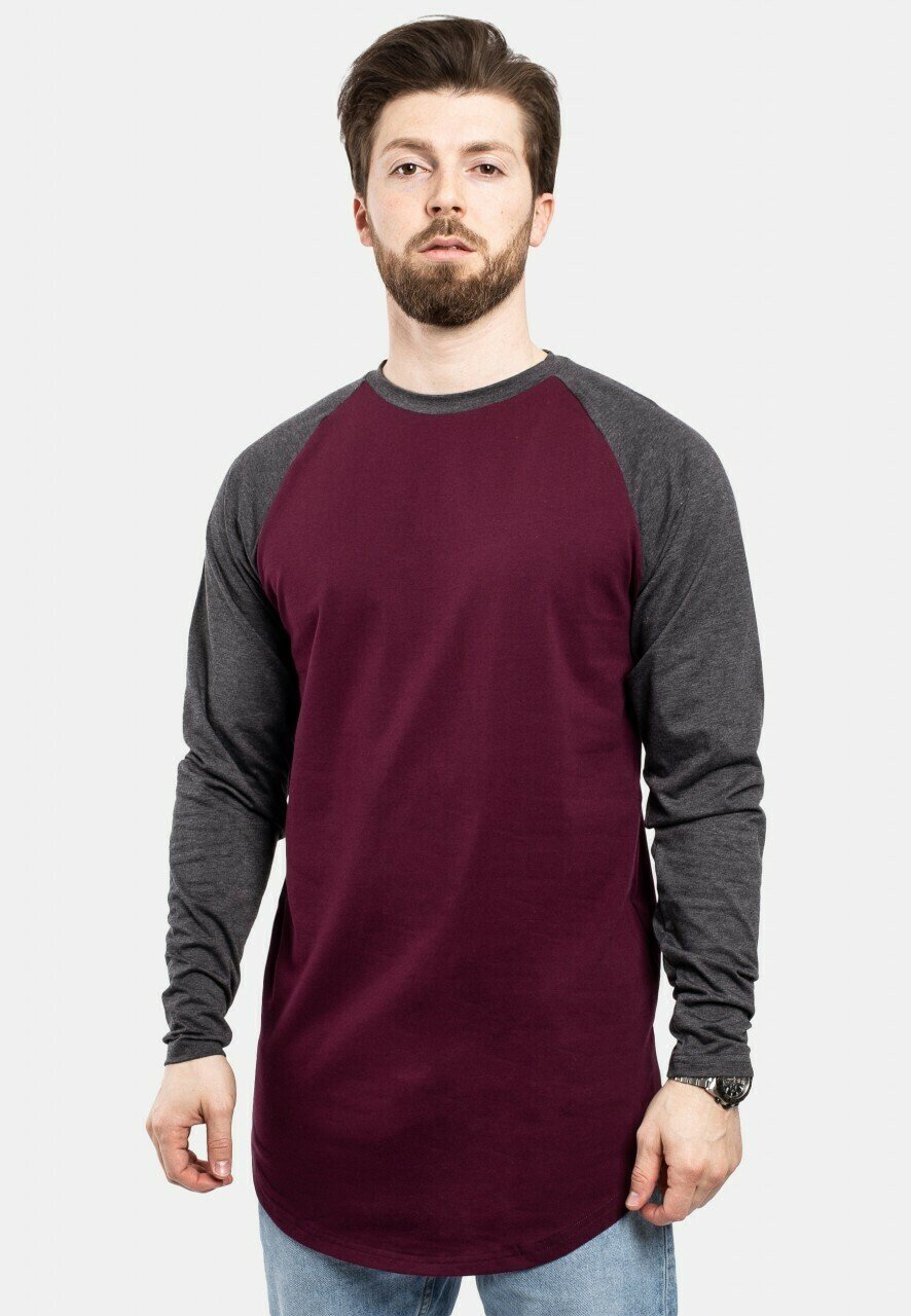 

Футболка с длинным рукавом Baseball Blackskies, цвет marron charcoal