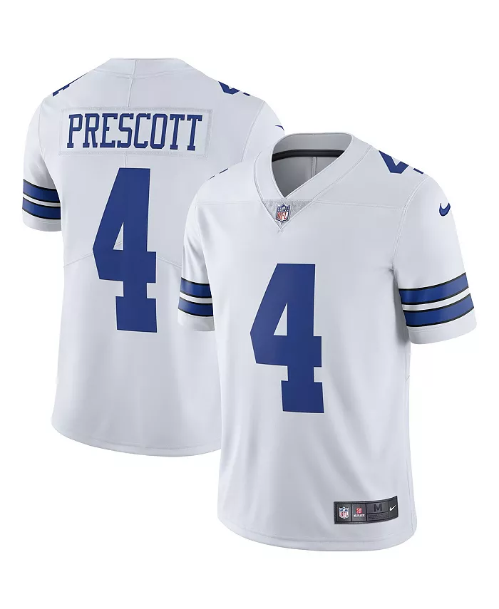 

Мужская ограниченная джерси Dallas Cowboys Color Rush Vapor Дака Прескотта Nike, мультиколор