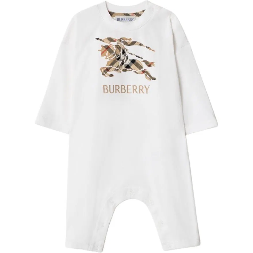 Комбинезон детский Burberry белый