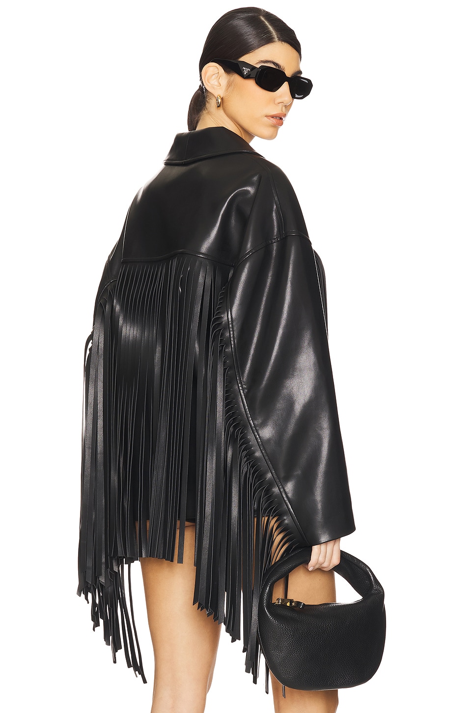 

Куртка из искусственной кожи Iza Camila Coelho, black