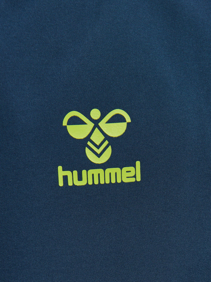 Толстовка Hummel Jacket Daumenlöcher Hmllead Multisport Kinder, цвет DARK DENIM — фото 4