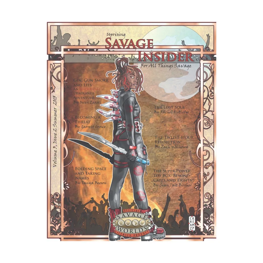 

Vol. 3, Issue #2 - Uprising, Savage Insider (Savage Worlds), мягкая обложка