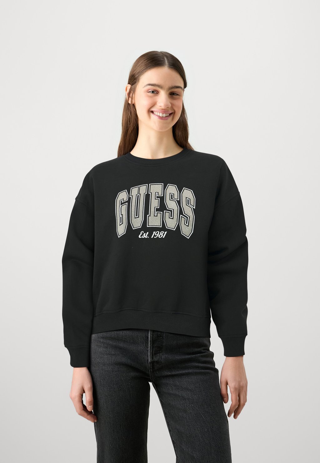 

Спортивный свитер COLLEGE Guess, черный