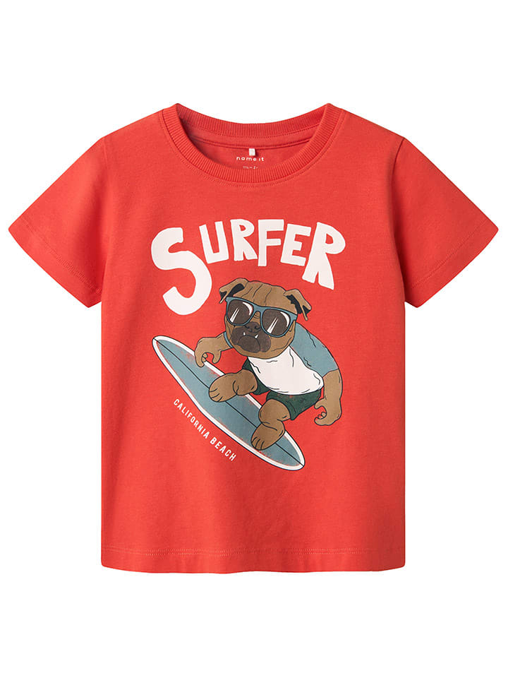 

Футболка name it, красный