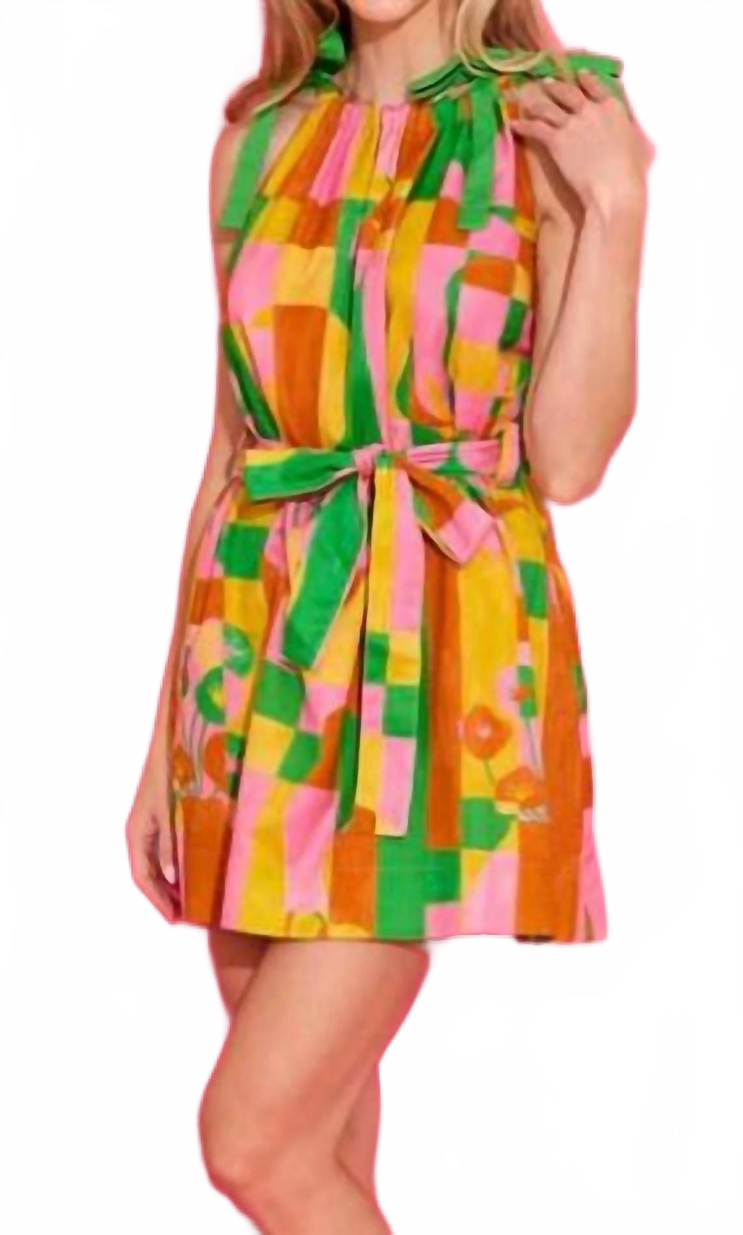 

Платье Bonnie в мультиколоре Alden Adair