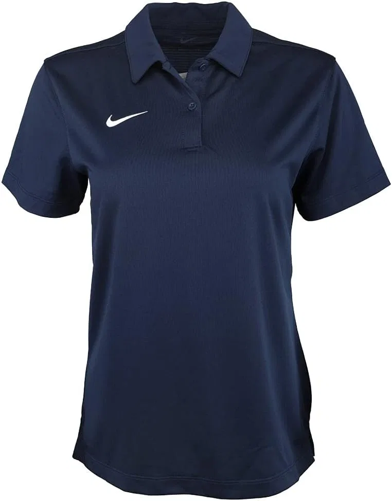 Поло женское с влагоотводящей технологией Nike, Navy