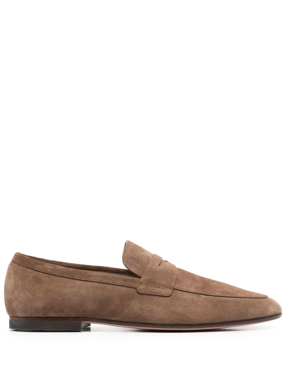 

Замшевые лоферы TOD'S, коричневый