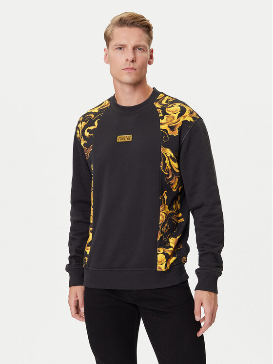 

Свитшот regular fit 79GAI335 FS201 Versace Jeans Couture, чёрный