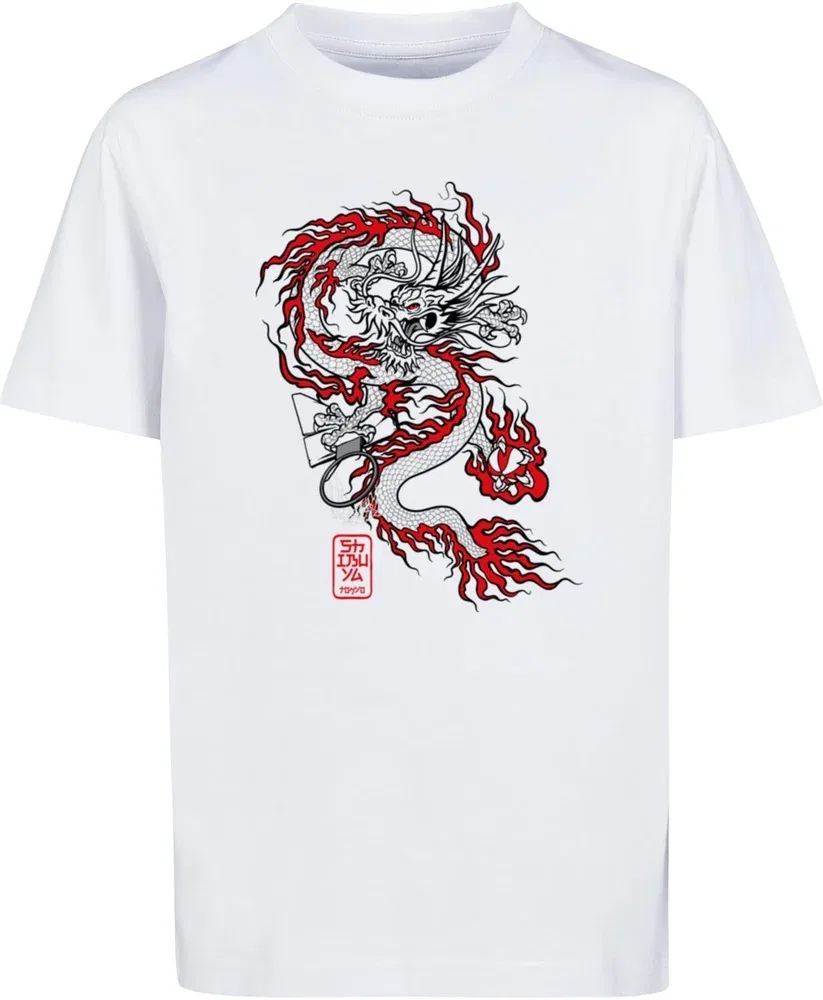 Футболка с принтом Dragon Ball, Mister Tee, белый