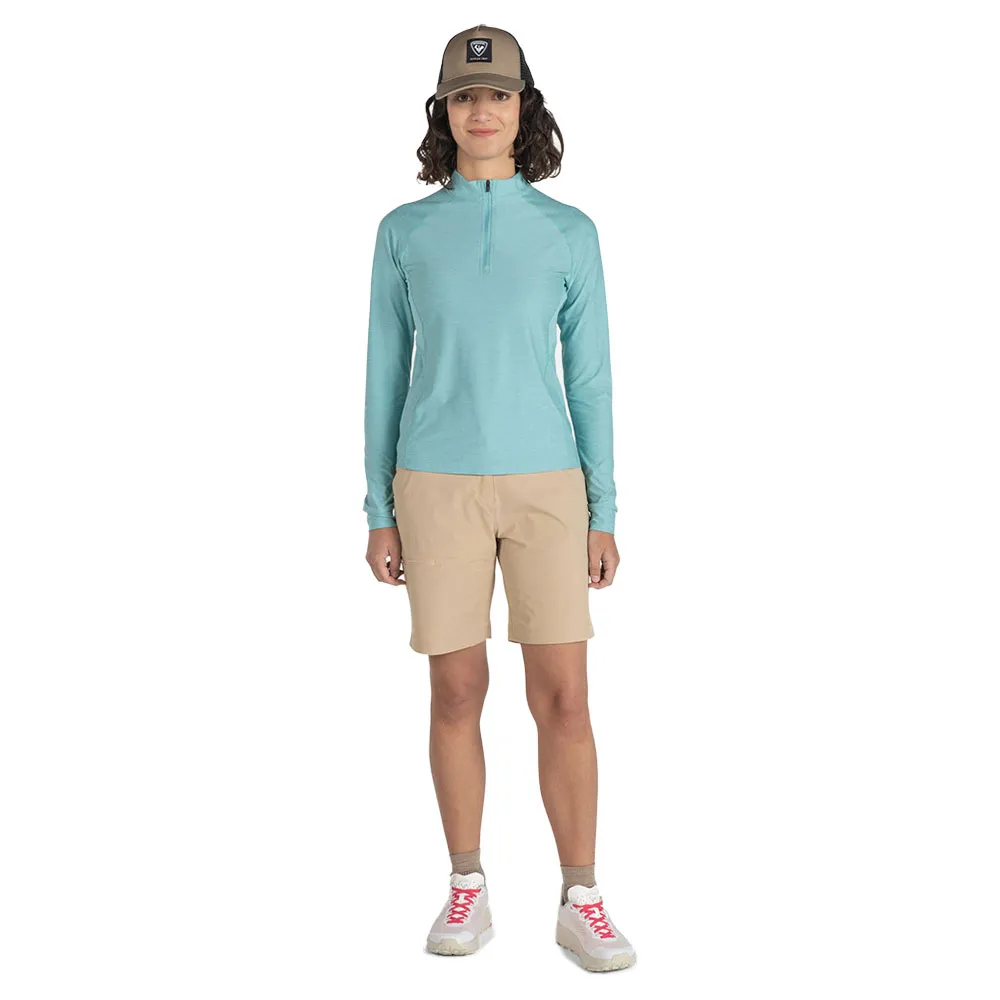 

Лонгслив Rossignol Westweg half zip, синий